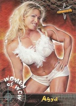 1999 Topps WCW Embossed #69 Asya Front