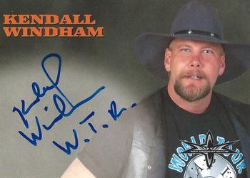 1999 Topps WCW Embossed - Autographs #NNO Kendall Windham Front