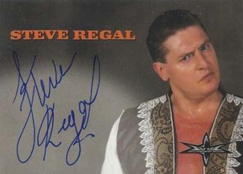 1999 Topps WCW Embossed - Autographs #NNO Steven Regal Front