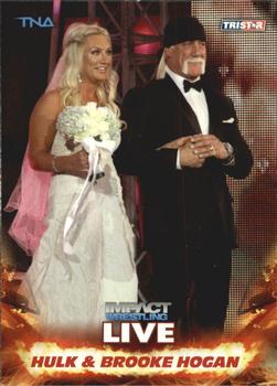 2013 TriStar TNA Impact Live #3 Hulk Hogan / Brooke Hogan Front