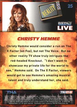 2013 TriStar TNA Impact Live #25 Christy Hemme Back
