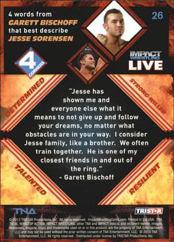 2013 TriStar TNA Impact Live #26 Jesse Sorensen Back