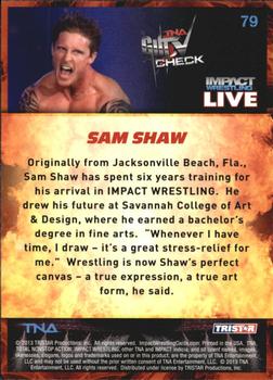 2013 TriStar TNA Impact Live #79 Sam Shaw Back