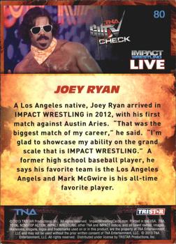 2013 TriStar TNA Impact Live #80 Joey Ryan Back