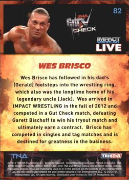 2013 TriStar TNA Impact Live #82 Wes Brisco Back