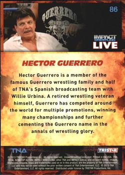2013 TriStar TNA Impact Live #86 Hector Guerrero Back