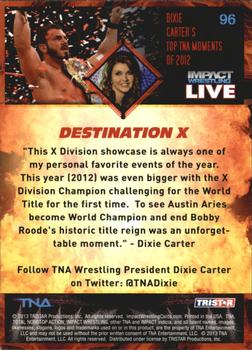 2013 TriStar TNA Impact Live #96 Destination X Back