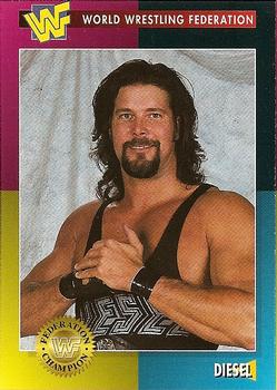 1995 WWF Magazine #1 Diesel Front