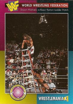 1995 WWF Magazine #2 WrestleMania X (Michaels vs Ramon-Ladder Match) Front