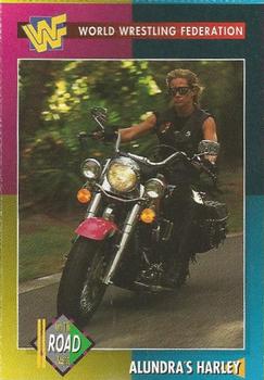 1995 WWF Magazine #17 Alundra's Harley Front