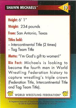 1995 WWF Magazine #19 Shawn Michaels Back