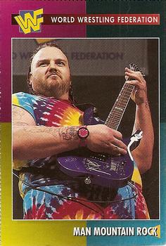 1995 WWF Magazine #27 Man Mountain Rock Front