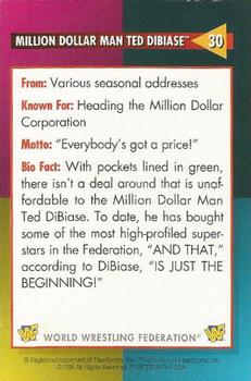 1995 WWF Magazine #30 Million Dollar Man Ted Dibiase Back