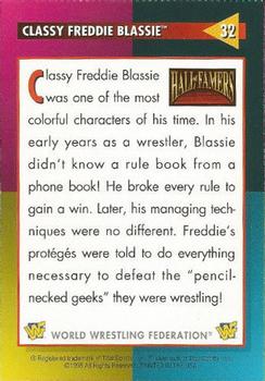 1995 WWF Magazine #32 Classy Freddie Blassie Back