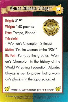 1995 WWF Magazine #39 Queen Alundra Blayze Back