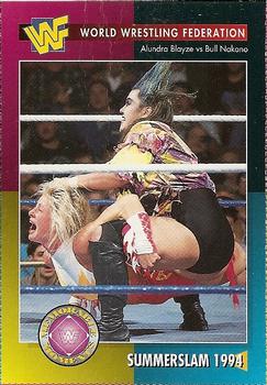 1995 WWF Magazine #47 SummerSlam' 94 (Blayze vs Nakano) Front