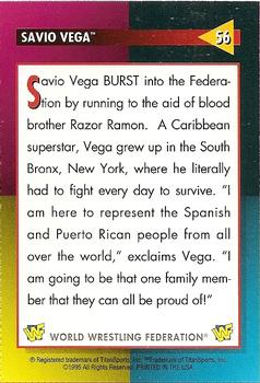 1995 WWF Magazine #56 Savio Vega Back