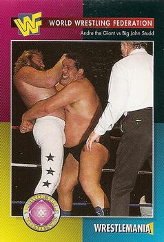 1995 WWF Magazine #65 WrestleMania (Andre vs Studd) Front