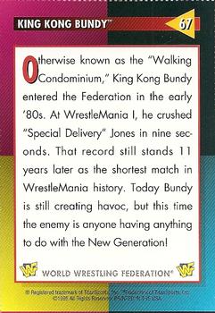 1995 WWF Magazine #67 King Kong Bundy Back