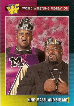 1995 WWF Magazine #73 King Mabel and Sir Mo Front