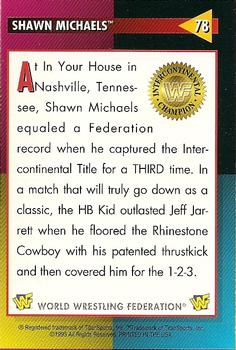 1995 WWF Magazine #78 Shawn Michaels Back