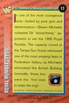 1996 WWF Magazine #11 Royal Rumble '95 Back