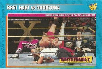 1996 WWF Magazine #36 Bret Hart vs Yokozuna Front