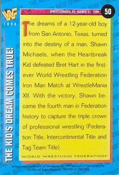 1996 WWF Magazine #50 The Kid's Dream Comes True! Back