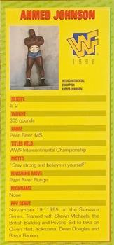 1996 WWF Magazine #NNO Ahmed Johnson Back