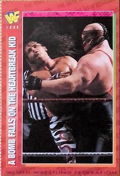 1996 WWF Magazine #60 A Bomb Falls on the Heartbreak Kid Front