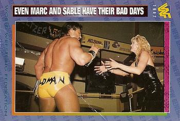 1997 WWF Magazine #81 Even Marc and Sable Have Their Bad Days Front
