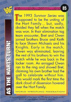 1997 WWF Magazine #85 As the Harts Turn! Back