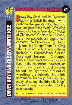 1997 WWF Magazine #94 Davey Boy and The Dynamite Kid! Back