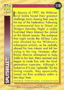 1997 WWF Magazine #119 Splitsville?! Back