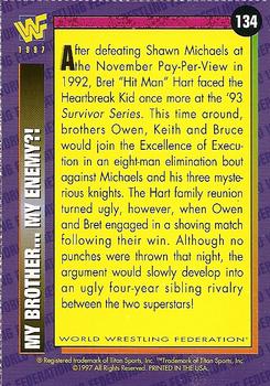 1997 WWF Magazine #134 My Brother...My Enemy?! Back