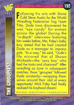 1998 WWF Magazine #152 The Groupies! Back