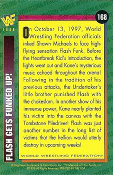 1998 WWF Magazine #168 Flash Gets Funked Up! Back