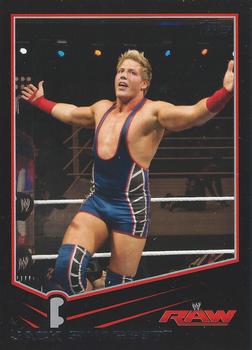 2013 Topps WWE - Black #16 Jack Swagger Front