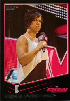 2013 Topps WWE - Black #42 Vickie Guerrero Front
