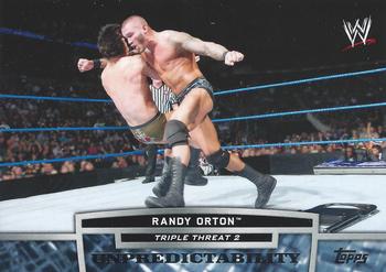2013 Topps WWE - Triple Threat Tier 2 #TT12-2 Randy Orton Front