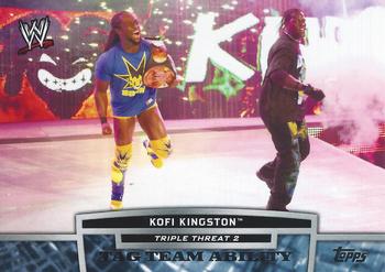 2013 Topps WWE - Triple Threat Tier 2 #TT29-2 Kofi Kingston Front