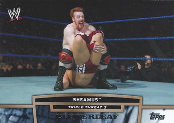 2013 Topps WWE - Triple Threat Tier 3 #TT30-3 Sheamus Front