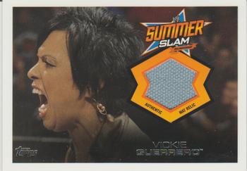 2013 Topps WWE - SummerSlam 2012 Mat Relics #NNO Vickie Guerrero Front
