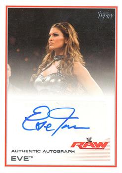 2013 Topps WWE - Autographs #10 Eve Front