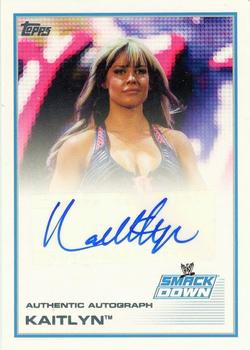 2013 Topps WWE - Autographs #12 Kaitlyn Front