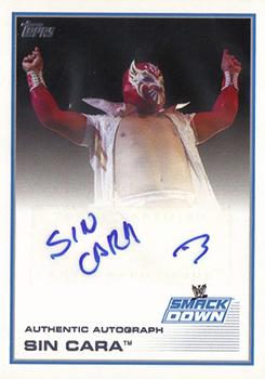 2013 Topps WWE - Autographs #19 Sin Cara Front