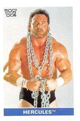 1991 WWF Superstars Stickers #44 Hercules Front