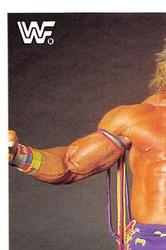 1991 WWF Superstars Stickers #47 Ultimate Warrior Front