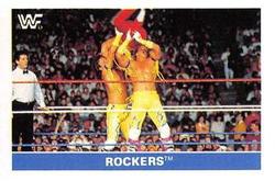 1991 WWF Superstars Stickers #64 Rockers Front