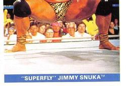 1991 WWF Superstars Stickers #92 Superfly Jimmy Snuka Front